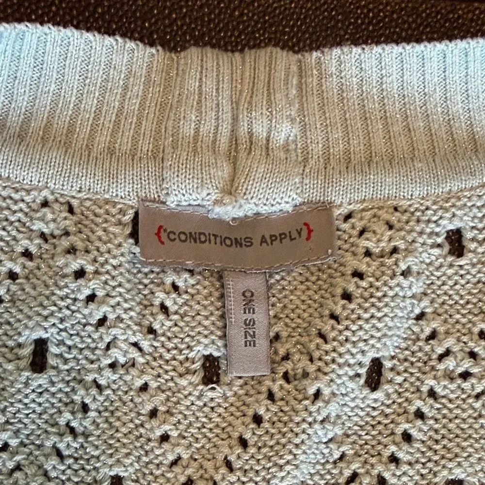 Conditions Apply Anthropologie  Crochet and Knitted Vest - Boho Style one size - Picture 2 of 10